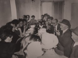 Camillo Fiorini e gli invitati